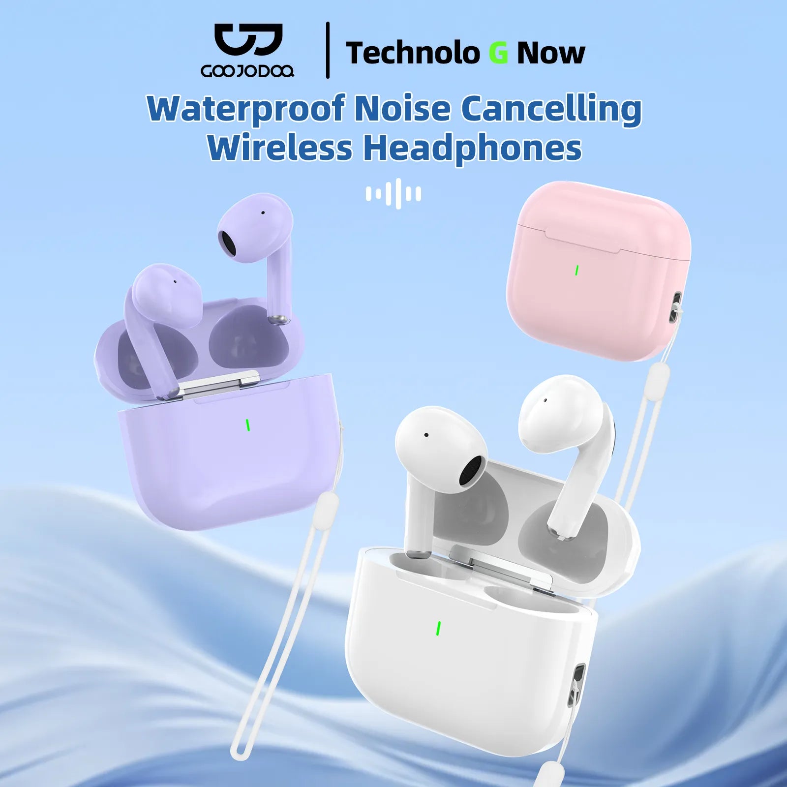 GOOJODOQ Bluetooth Earphones J201